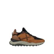 Bruine Sneakers voor Mannen Munich , Brown , Heren