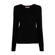 Zwart Sweater Set Twinset , Black , Dames