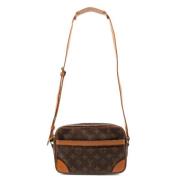 Pre-owned Canvas louis-vuitton-bags Louis Vuitton Vintage , Brown , Da...