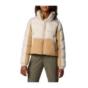 Sherpa Hybride Winterjas Columbia , White , Dames