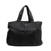 Pre-owned Fabric totes Prada Vintage , Black , Dames