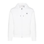 Gemengd katoen ZIP Throughs Ralph Lauren , White , Heren