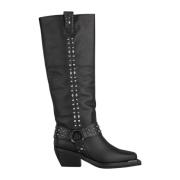 Laars met metalen details Alma EN Pena , Black , Dames