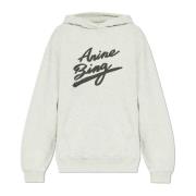 Gedrukte sweatshirt Anine Bing , Gray , Dames