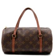 Pre-owned Canvas shoulder-bags Louis Vuitton Vintage , Brown , Dames