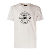 Leo Heren T-shirt Museum , White , Heren