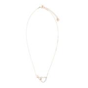 Roségouden Hyperbool Ketting Swarovski , Yellow , Dames