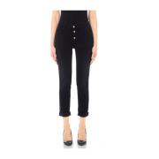 Zwarte Slim Monroe Jeans voor Vrouwen Liu Jo , Black , Dames