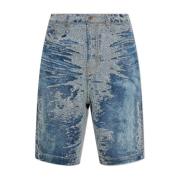 Denim shorts D-Lire-Short-S Diesel , Blue , Heren