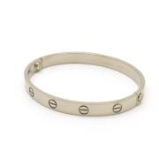 Pre-owned White Gold bracelets Cartier Vintage , Gray , Dames