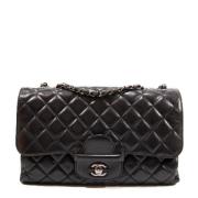 Pre-owned Fabric chanel-bags Chanel Vintage , Black , Dames