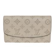 Pre-owned Leather wallets Louis Vuitton Vintage , Beige , Dames