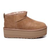 Schapenvachtlaarzen met UGGplush™ Voering UGG , Brown , Dames