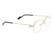 Stijlvolle zonnebril voor modieuze looks Cartier , Yellow , Unisex