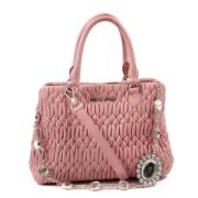 Pre-owned Leather handbags Miu Miu Pre-owned , Pink , Dames