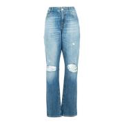 Denim Comfort Dames Jeans Gaia 1 Pinko , Blue , Dames