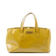 Pre-owned Leather louis-vuitton-bags Louis Vuitton Vintage , Yellow , ...