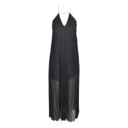 Damesjurk van polyester Patrizia Pepe , Black , Dames