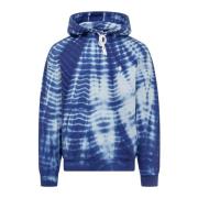 Soundwaves Hoodie Marcelo Burlon , Blue , Heren