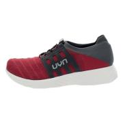 Lichtgewicht 3D Ribs Sneakers voor vrouwen UYN , Red , Dames