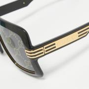 Pre-owned Acetate sunglasses Gucci Vintage , Black , Heren