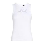 T-shirts en Polos Wit Karl Lagerfeld , White , Dames