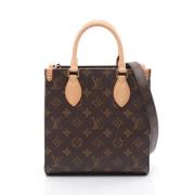 Pre-owned Leather handbags Louis Vuitton Vintage , Brown , Dames