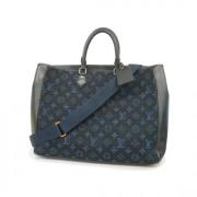 Pre-owned Fabric totes Louis Vuitton Vintage , Black , Heren