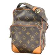 Pre-owned Canvas louis-vuitton-bags Louis Vuitton Vintage , Brown , Da...