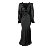 Damesjurk van polyesterstof Actualee , Black , Dames