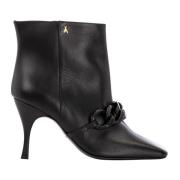 Dames Enkellaarsjes met Hak Patrizia Pepe , Black , Dames