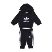 Kinder Hoodie Trainingspak Set Zwart/Wit Adidas , Black , Unisex