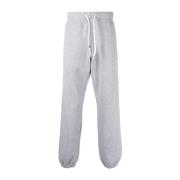 Grijze Geborduurde Logo Broek Autry , Gray , Heren