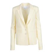 Elegante Jas met Polyester en Elastaan Patrizia Pepe , Yellow , Dames