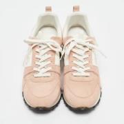 Pre-owned Leather sneakers Louis Vuitton Vintage , Pink , Dames