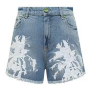 Denim Shorts Barrow , Blue , Dames