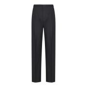 Donkergrijze Wol Maatwerk Broek Givenchy , Gray , Heren