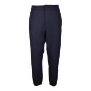 Elegante Stretch Broek Emporio Armani , Blue , Heren