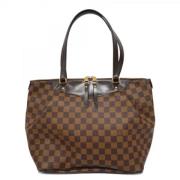 Pre-owned Fabric shoulder-bags Louis Vuitton Vintage , Brown , Dames