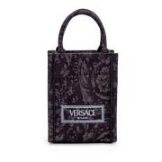 Handbags Versace , Black , Heren