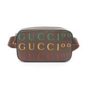 Pre-owned Leather gucci-bags Gucci Vintage , Brown , Dames