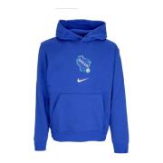 Milwaukee Bucks City Edition Hoodie Nike , Blue , Heren