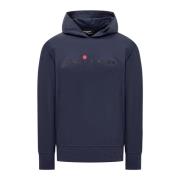 Hoodies Kiton , Blue , Heren