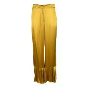 Zijden Broek L'Autre Chose , Yellow , Dames