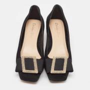 Pre-owned Suede heels Dior Vintage , Black , Dames