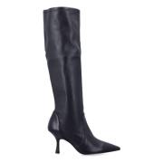 Zwarte Gesloten Stretchlaars Naomi Stuart Weitzman , Black , Dames