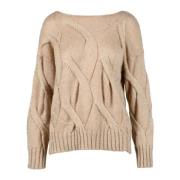 Maglia Alpha Studio , Beige , Dames