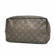 Pre-owned Fabric pouches Louis Vuitton Vintage , Brown , Dames