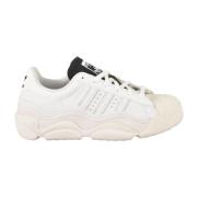 Leren Sneakers met Rubberen Zool Adidas , White , Dames