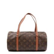 Pre-owned Canvas louis-vuitton-bags Louis Vuitton Vintage , Brown , Da...